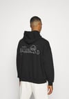 Oversize Ellese  Kapişonlu  Sweat Siyah