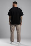 Oversize Forewer T-Shirt-Siyah