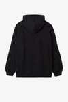 Oversize Kapişonlu Sweat Siyah