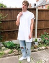 Oversize Kolsuz  Atlet Beyaz