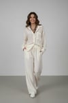 Oversize Muslin Gömlek-Bej