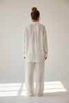 Oversize Muslin Gömlek-Beyaz