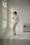 Oversize Muslin Gömlek-Beyaz
