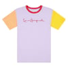 Oversize  Original Block T shirt Lila