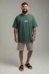 Oversize Passion T-Shirt-Yeşil
