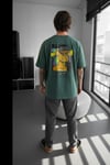 Oversize Passion T-Shirt-Yeşil