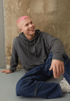 Oversize  Scuba Kapişonlu  Sweat-Antrasit