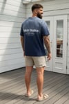 Oversize Studio T shirt-Lacivert