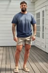 Oversize Studio T shirt-Lacivert