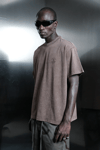 Oversize T shirt-Kahve