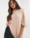 Oversize Unisex 4505  T shirt Pudra Pembe