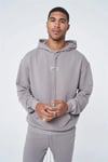 Oversize Unisex Yağ  Yıkama Sweat Taş