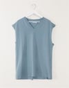 Oversize V Yaka Kolsuz  Atlet Mavi