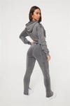 Oversize Yıkamalı Crop Sweat Antrasit