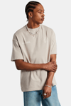 OVERSIZED CREATIVE STUDIO T-SHIRT-Krem