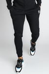 Paçası Lastikli Fleece Jogger   Açık Siyah
