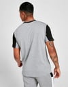 Panel Logo Block T Shirt Gri