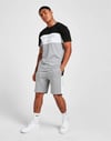 Panel Logo Block T Shirt Gri