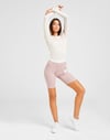 Penye  Kumaş Sweat Bodysuit Krem