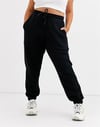 Plus  Unisex Skinny Jogger Siyah