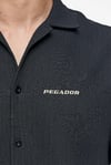 Primo Plissee Summer Shirt-Siyah