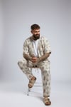 Printed Kimono-Krem