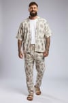 Printed Kimono-Krem