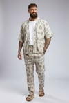 Printed Kimono-Krem