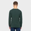 Raglan Örgü  Triko Yeşil