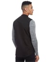 Reglan Kol Hakim Yaka Gömlek Siyah