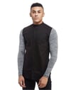 Reglan Kol Hakim Yaka Gömlek Siyah