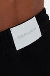 RELAXED FIT C JERSEY SHORT-Siyah