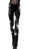 Rouge Satan Pant Tayt Siyah