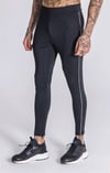 Scuba Kumaş  Kapişonlu Sweat Siyah-Beyaz