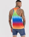 Sırtı Açık Rainbow Atlet Karısık