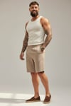 SLim Merserize Atlet-Bej