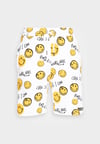 Smiles  Penye Şort-Beyaz