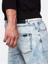 Soft Jean Şort Mavi Açık