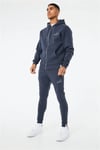 Special Fermuarlı  Kapişonlu  Sweat Füme