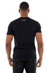 Taş Baskılı Panthera T shirt-Siyah