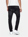 Taşlamalı Soft Jean Siyah