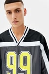 Unisex Oversize 99 T-shirt-Antrasit