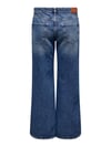 WIDE LOW-RISE JEANS-Mavi Açık