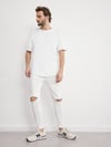 Yırtıklı Skinny JEan Beyaz