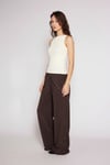 Yumuşak Dokulu Halter Top  Atlet-Ekru