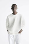 ZROversize Basic Sweat-Beyaz