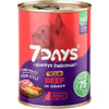 7 Days Kedi Konservesi Sığır Etli 415 Gr 8683497000184 7 Days Yetişkin Kedi Konserve Mamaları Amazon Pet Center