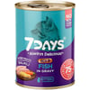 7 Days Yavru Kedi Konservesi Balıklı 415 Gr 8683497000214 7 Days Yavru Kedi Konserve Mamaları Amazon Pet Center