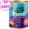 7 Days Yavru Köpek Konservesi Balıklı 415 Gr 20 AD 32130706 7 Days Koli Köpek Konserve Mamaları Amazon Pet Center