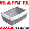 Amazon Açık Kedi Tuvaleti Beyaz Gel Al 22480002 Amazon Pet Center